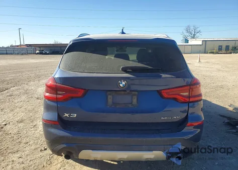 2020 BMW X3 Sdrive30I z USA, uszkodzony, nr VIN 5UXTY3C09L9B20691